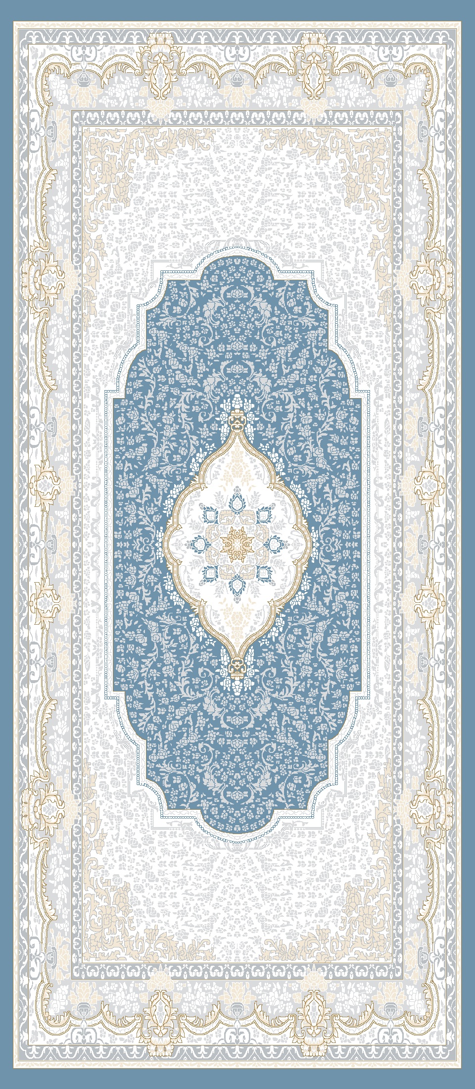 Ковёр Синий Поток